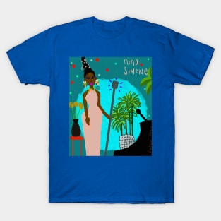 Women in Jazz series: featuring Nina Simone T-Shirt